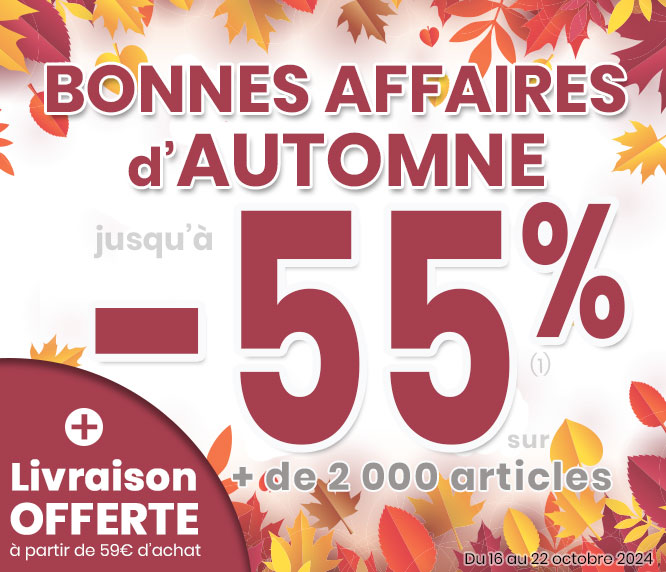 Bonnes affaires d'Automne