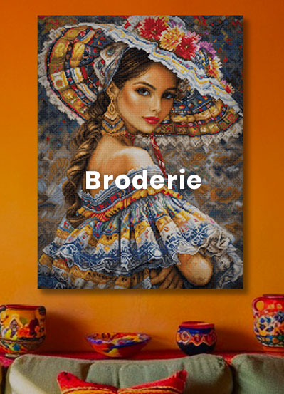 Menu broderie