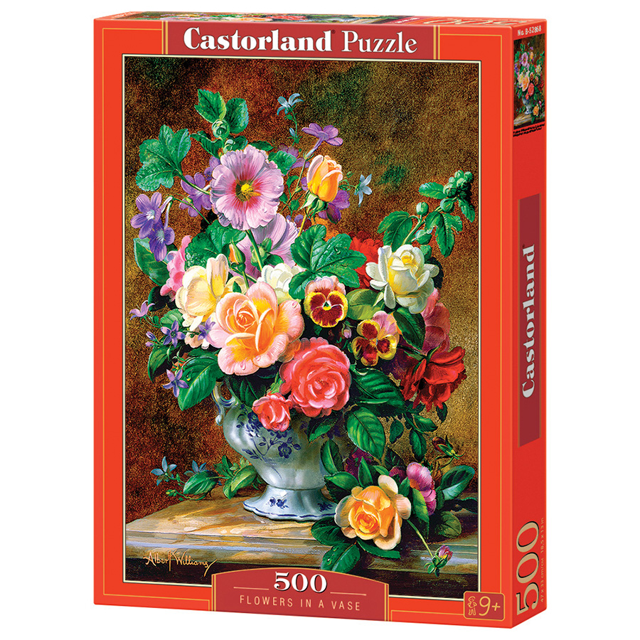 Puzzle Castorland Fleurs lilas Puzzle 1500 pièces