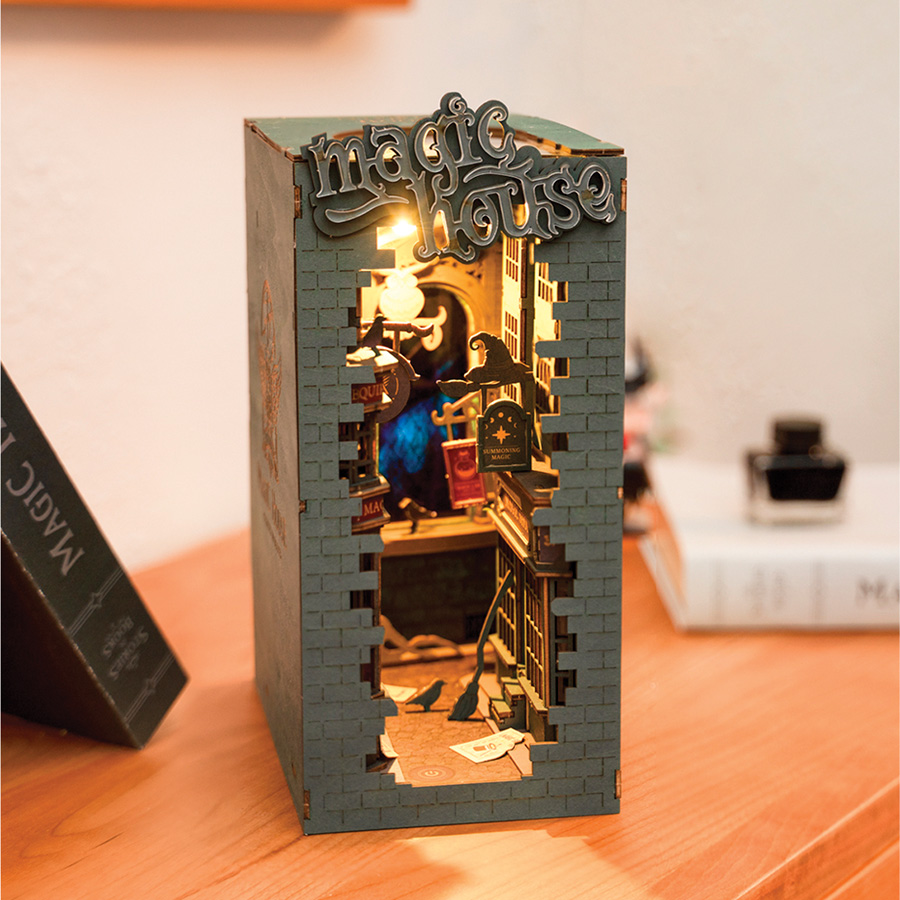 Maison miniature - Maison Magique - Serre-livre - Rolife