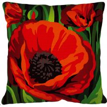 Kit de coussin gros trous - Margot de Paris - Coquelicot