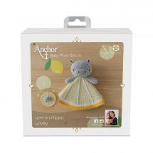 Kit crochet - Anchor - Doudou hippo-citron