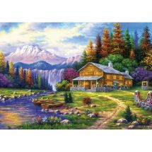 Puzzle  - Art Puzzle - Les montagnes - 1000 pièces