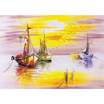 Puzzle  - Art Puzzle - Coucher de soleil - 500 pièces