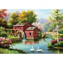 Puzzle  - Art Puzzle - Le vieux moulin - 1000 pièces