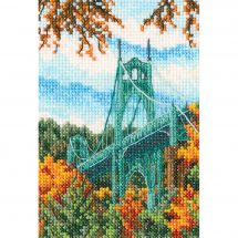 Kit broderie point de croix - RTO - St Johns bridge