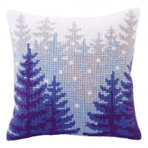 Kit de coussin gros trous - Collection d'Art - Forêt d hiver