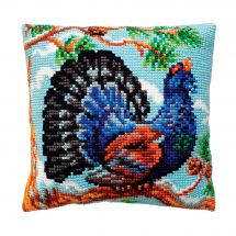 Kit de coussin gros trous - Collection d'Art - Coq de bruyère