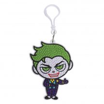 Porte-clés Broderie Diamant - Crystal Art D.I.Y - Joker