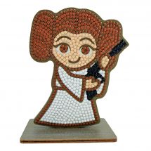 Figurine à diamanter - Crystal Art D.I.Y - Princesse Leia