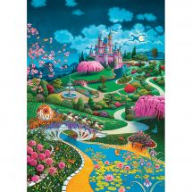 Puzzle enfant - Castorland - Château de Cendrillon - 180 pièces