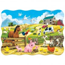 Puzzle enfant - Castorland - Animaux de la ferme - 30 pièces