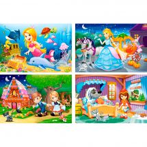 Puzzle enfant - Castorland - Les contes de fées - 8 à 20 pièces