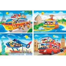 Puzzle enfant - Castorland - Voyager - 8 à 20 pièces