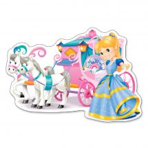 Puzzle enfant - Castorland - Carrosse de princesse - 12 pièces