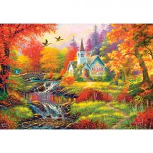 Puzzle  - Castorland - Ambiance d'Automne - 1000 pièces