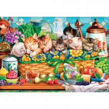 Puzzle  - Castorland - Chatons à la sieste - 1000 pièces