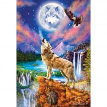 Puzzle  - Castorland - La nuit du loup - 1500 pièces