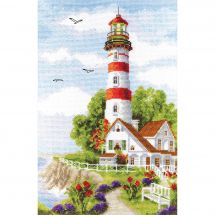 Kit broderie point de croix - Charivna Mit - Le phare