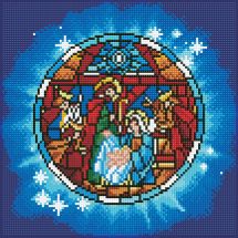 Kit de broderie Diamant - Diamond Art - Nativité