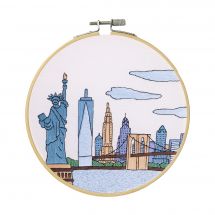 Kit de broderie sur tambour - DMC - New York City