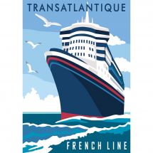 Canevas Pénélope  - DMC - Transatlantique