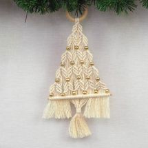 Kit de macramé - Duftin - Sapin de Noël