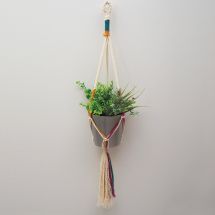 Kit de macramé - Duftin - Suspension pour plante 3