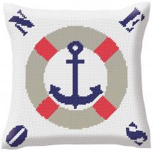 Kit de coussin gros trous - Luc Créations - La marine