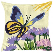 Kit de coussin gros trous - Luc Créations - Le papillon