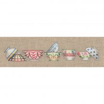 Kit au point de broderie  - Le Bonheur des Dames - Collection de bols