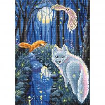 Kit broderie point de croix - Letistitch - Une nuit d'été