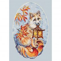 Kit broderie point de croix - Letistitch - Kitsune