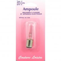 Ampoules - Couture loisirs - Ampoule à baïonnette