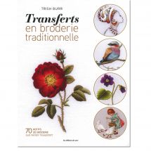 Livre - Les éditions de saxe - Transferts en broderie traditionnelle