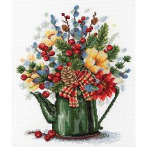 Kit broderie point de croix - MP Studia - Bouquet exquis