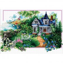 Kit broderie point de croix - Needleart World - L'été arrive