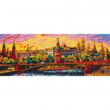 Kit broderie point de croix - Panna - Moscou