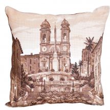 Kit de coussin à broder - Panna - Eglise