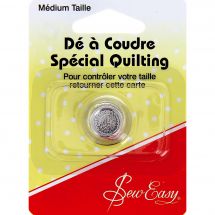 Dé à coudre - Sew Easy - Pour Quilting - Taille M