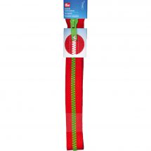 Fermeture séparable - Prym - Fermeture Bicolore - Rouge/vert - 60 cm