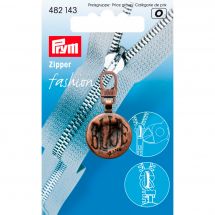 Tirette pour fermeture - Prym - Fashion zipper - blue cuivre