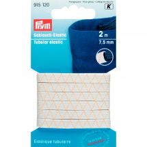 Mercerie - Elastiques - Prym - Elastique tubulaire 7,5mm blanc