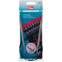 Aiguilles circulaires à tricoter - Prym - Laiton - 80 cm