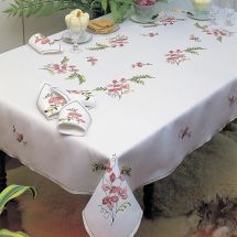 Nappe à broder - Margot de Paris - Ramage