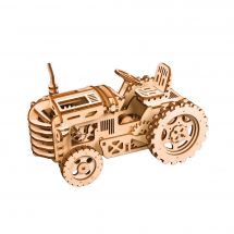 Puzzle 3D Mécanique Bois - ROKR - Tracteur