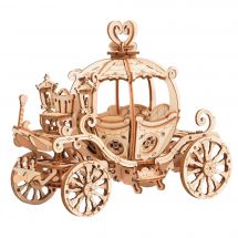 Puzzle 3D Bois - ROKR - Carrosse de princesse