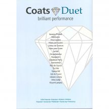 Nuancier - Coats Duet - Nuancier Coats Duet