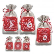 Kit de sachet senteur à broder - Riolis - Cadeaux d'hiver