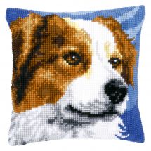 Kit de coussin gros trous - Vervaco - Border collie